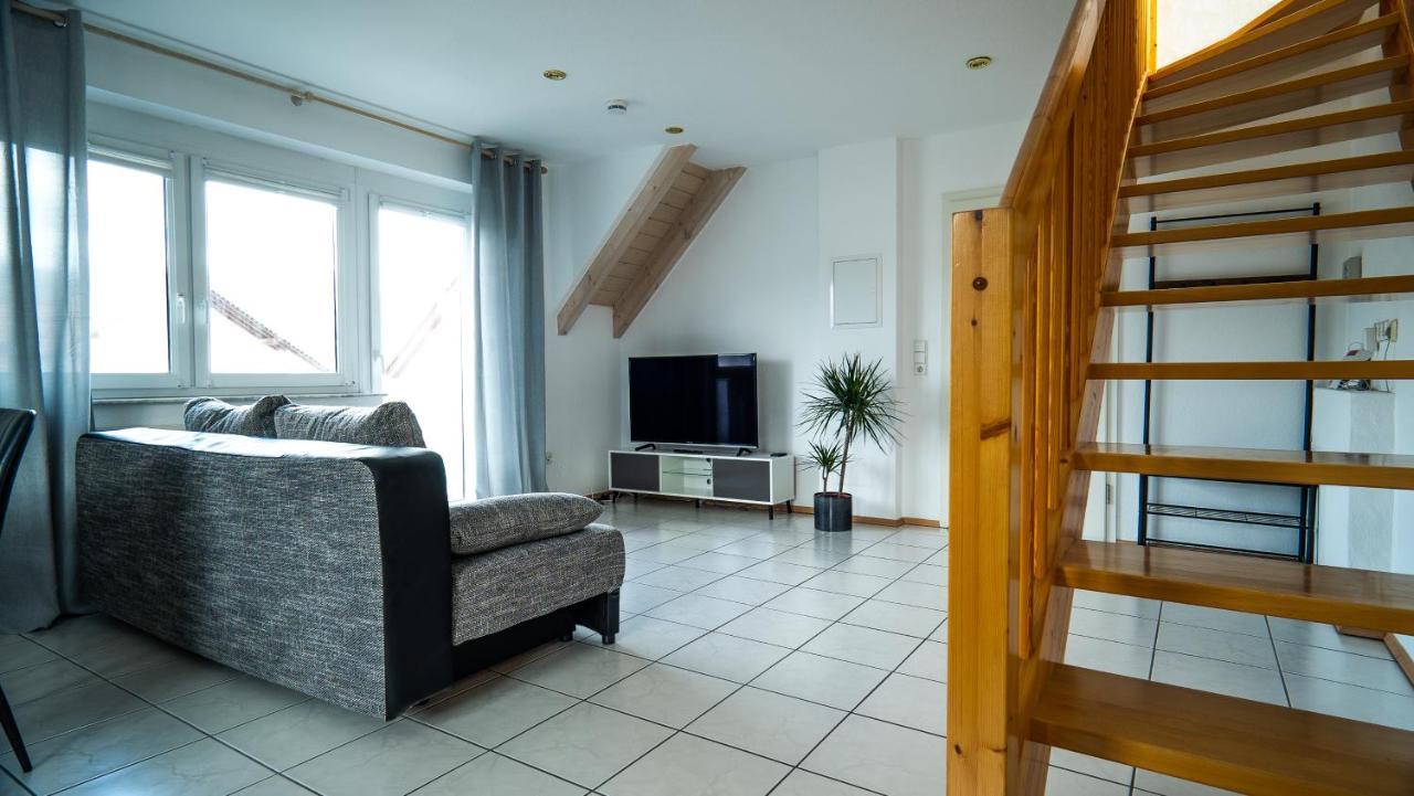 Fewo Wow II Schoene 2-Zimmer Maisonette Wohnung Weisweil  Luaran gambar